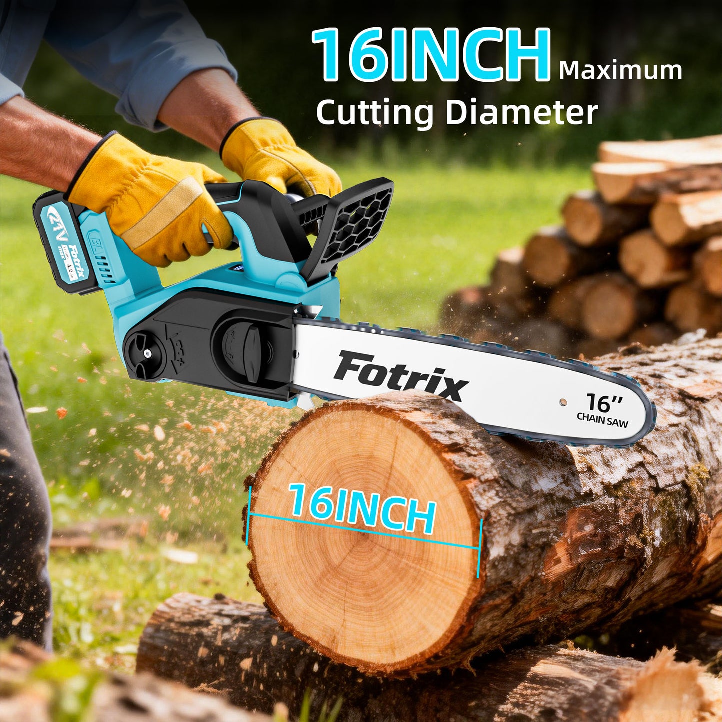 Fotrix 16inch chainsaws （double battery）
