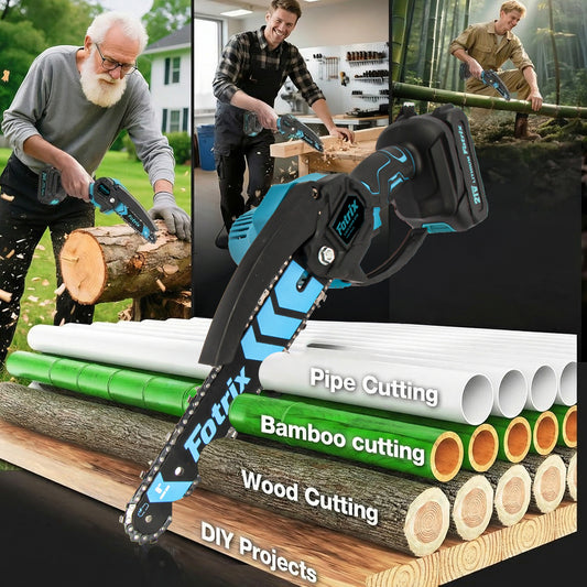 Fotrix 8-inch chainsaw（with single battery）