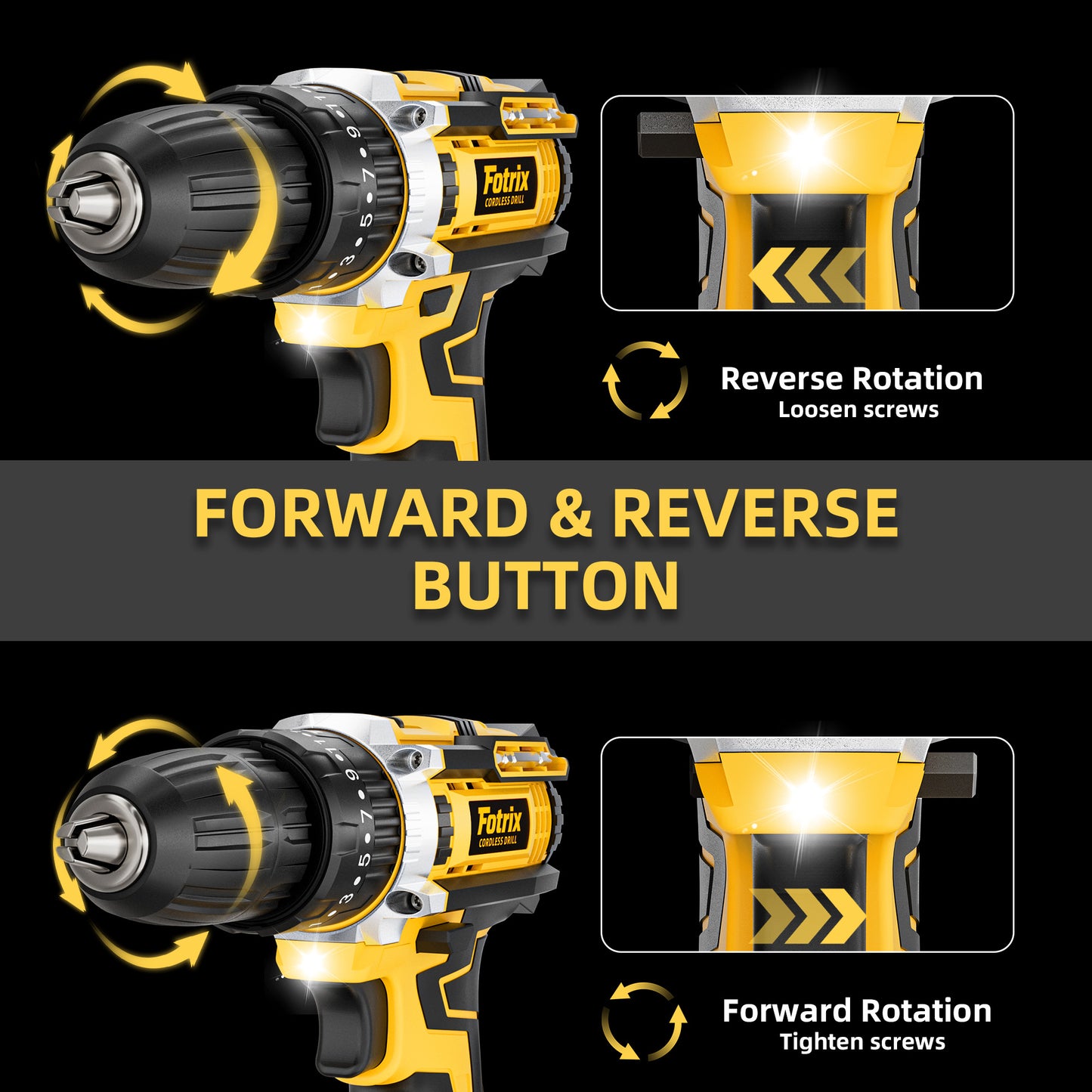 Cordless Drill Kit – 25 Torque, 3 Modes, Battery & Charger Included